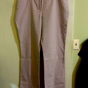 Express size 16R with a 32” inseam in lavender
